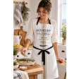 Фартух JACKIES BAY Apron 33*29,5 (Stripe Grey)