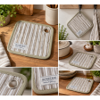 Прихватка Jackies Bay у смужку 20*20 (Stripe Grey)