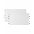 Набір 2-х серветок JACKIES BAY Set 2 Shell 30*40 (White)