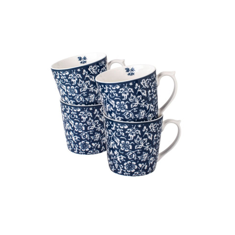 Набір 4-х чашок BLUEPRINT Giftset 4 Mugs 320 ml. (Sweet Alyssum)