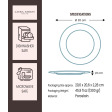 Набір 4-х тарілок BLUEPRINT Giftset 4 Plates Ø20 (Assorted)