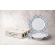 Набір 4-х тарілок BLUEPRINT Giftset 4 Plates Ø20 (Candy Stripe)