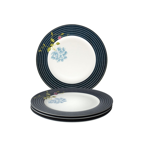 Набір 4-х тарілок HERITAGE Giftset 4 Plates Ø26 (Midnight Candy Stripe)