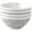Набір 4-х тарілок WILD CLEMATIS Giftset 4 Bowls Ø16 (Green/Multi)