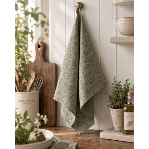 Кухонний рушник WILD CLEMATIS 50*70 (Sage green)
