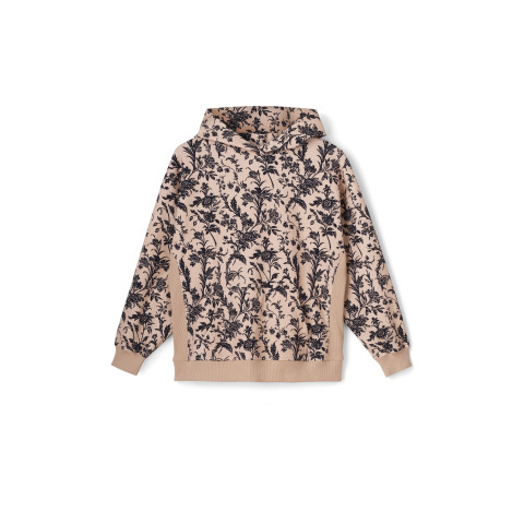 Худі  Laura Ashley з квітковим чорно-бежевим принтом Lloyd