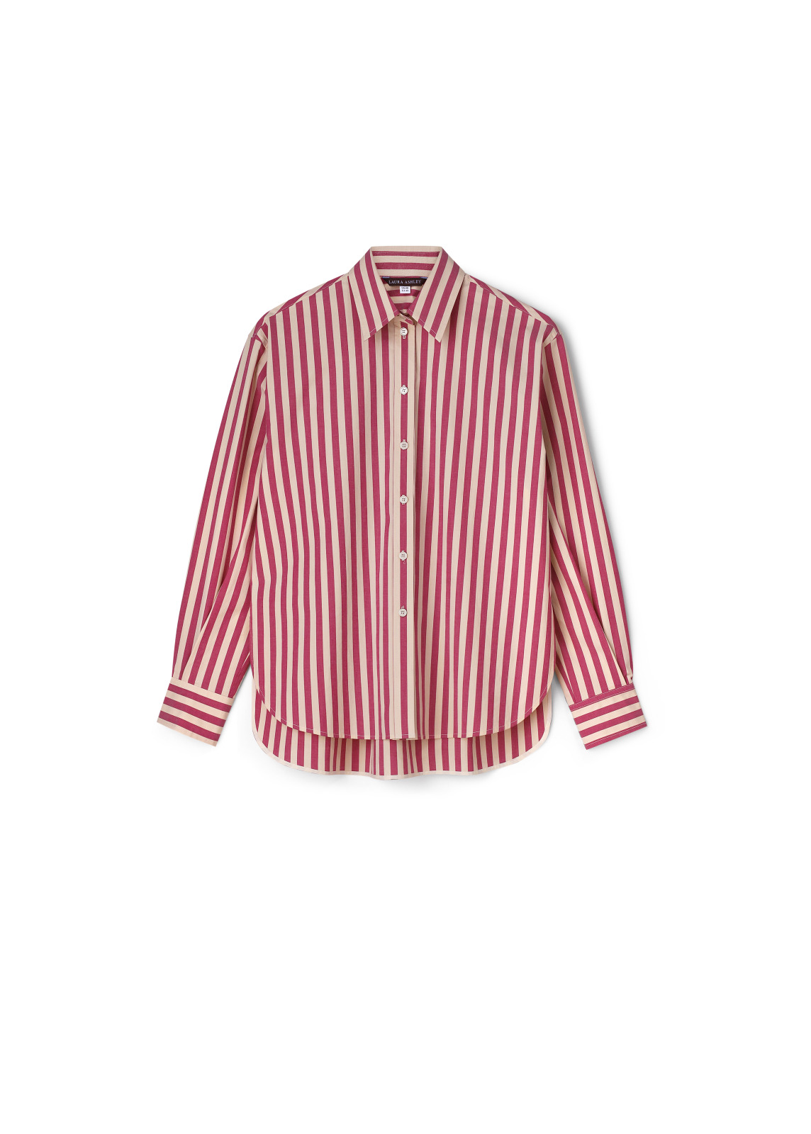 Сорочка Laura Ashley у біло-рожеву смужку