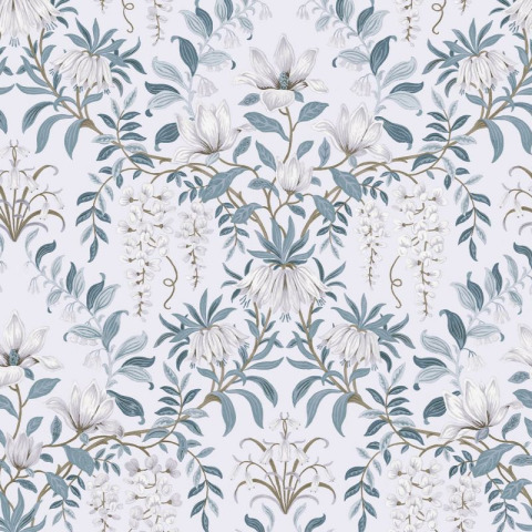 Шпалери станд. PARTERRE (Off White/Seaspray)