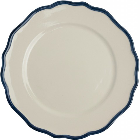 Тарілка BLUEPRINT Plate Irregular Ø24,5 (Blue/White)