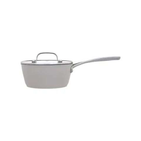 Соусник 16 см з кришкою в сіро-блакитному кольорі