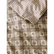 Набір постілі HARTLEY CHECK SG 137*200, 50*75 set of-1 (Dark Truffle Brown)