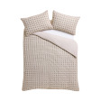 Набір постілі HARTLEY CHECK SG 137*200, 50*75 set of-1 (Dark Truffle Brown)