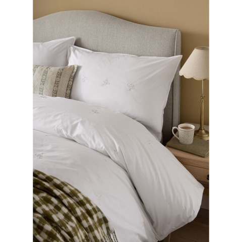 Набір постілі KEELEIGH POSY KG 230*220, 50*75 set of-2 (White)