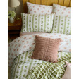 Набір постілі PENSHAM KG 230*220, 50*75 set of-2 (Stripe Sage Pink)