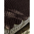 Покривало BRADY SCALLOPED 180*235 (Chocolate)