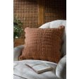 Декоративна подушка BRADY SCALLOPED 43*43 (Caramel)