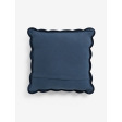 Декоративна подушка BRADY SCALLOPED 43*43 (Navy Blue)