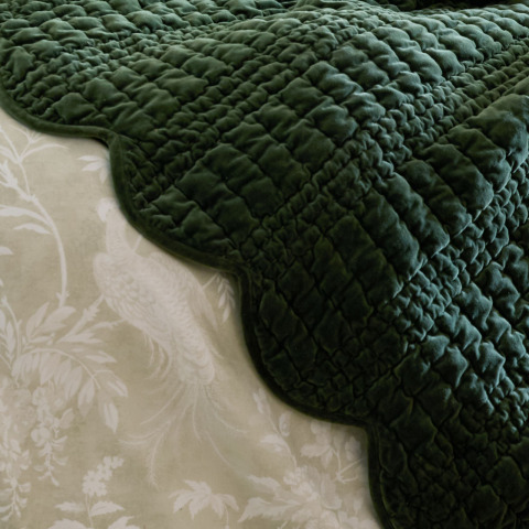 Покривало SCALLOPED 180*235 (Pine Green)