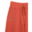 Жіночі трикотажні штани у кораловому кольорі
