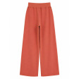 Жіночі трикотажні штани у кораловому кольорі