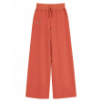 Жіночі трикотажні штани у кораловому кольорі
