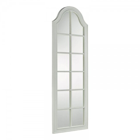 Дзеркало у вигляді вікна арочної форми COOMBS RECTANGLE Floor H172*57 (Ivory)