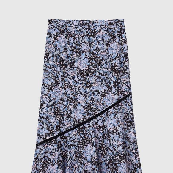 Ошатна максі-спідниця з принтом Laura AshleyGreenfield Peony