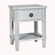 Тумбочка HENSHAW SIDE TABLE 1 Drw 60*50*40 (Pale Steel)