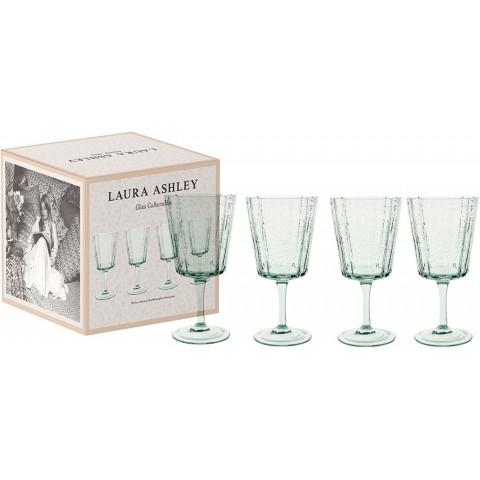 Зелені бокали для вина GLASS COLLECTABLES Giftset 4 Red Wine 360ml (Green)