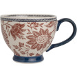 Набір 2-х великих чашок з терракотовим квітковим принтом Hedingham Giftset 2 Mugs Blue Terra 430 мл