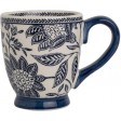 Набір 2-х чашок з синім квітковим принтом Hedingham Giftset 2 Minimugs Blue 200 млl