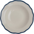 Набір 2-хглибоких тарілок з синім обідком HEDINGHAM Giftset 2 Plates deep Ø22,5 (Solid Blue)