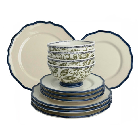 Сервіз з 12 предметів з зеленим відтінком Hedingham Giftset 12 piece Blue Sage