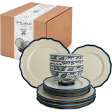 Сервіз з 12 предметів з синім відтінком Hedingham Giftset 12 piece Blue