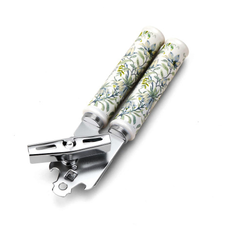 Консервний ніж Laura Ashley з керамічною ручкою, принт Parterre (шавлія)